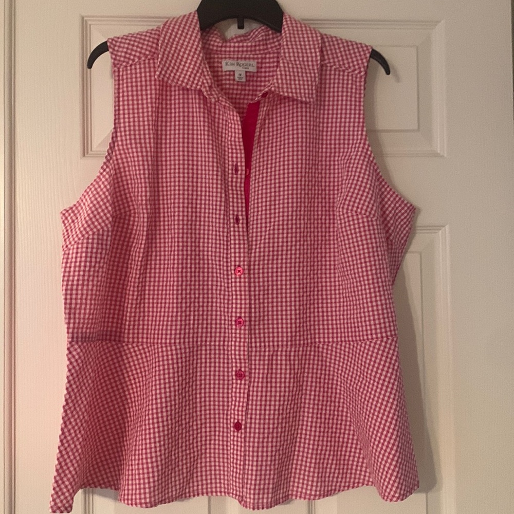 Kim Rogers Curvy 1X blouse